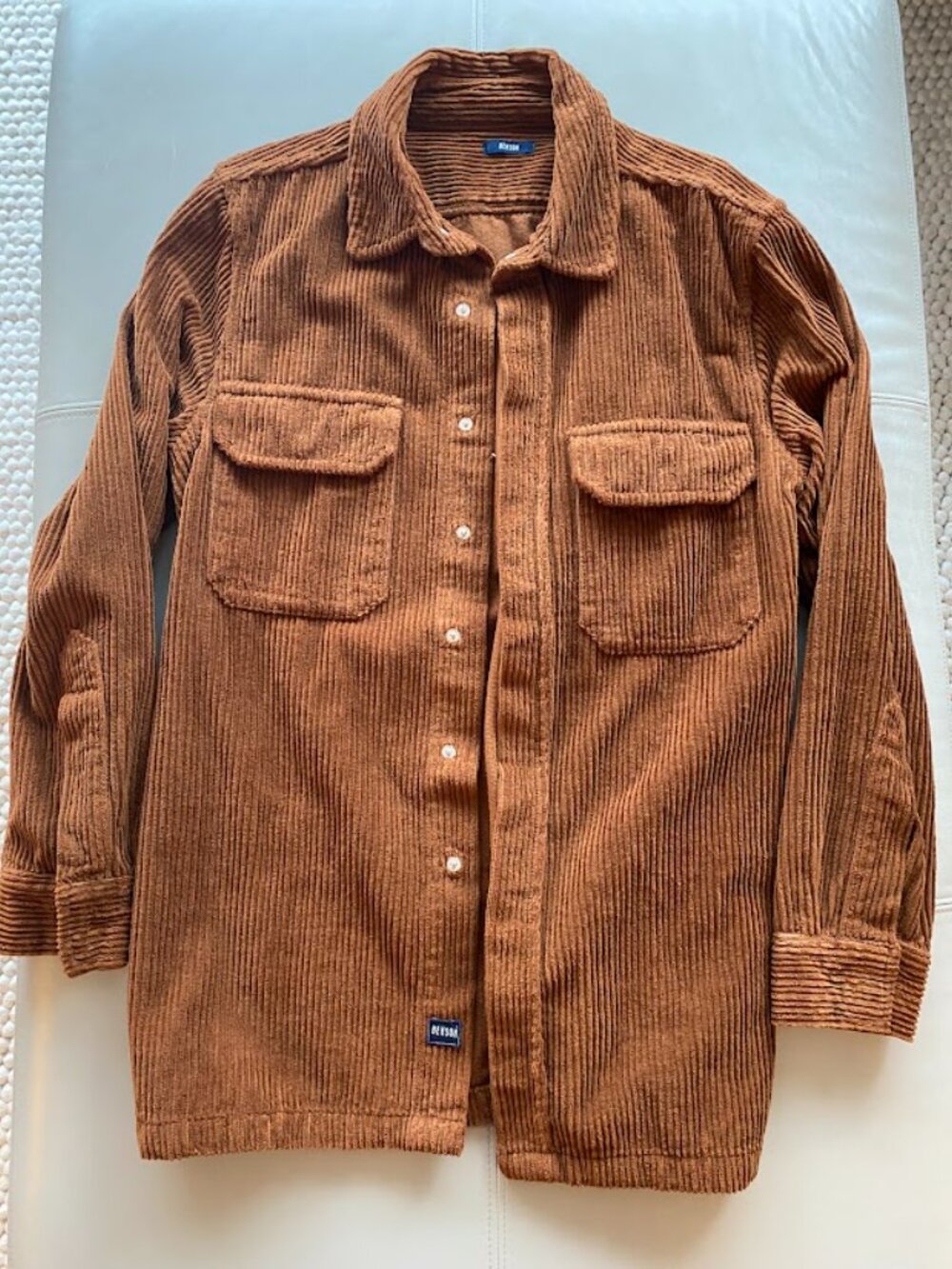 Benson Asheville Corduroy Jacket - M / Camel Colour - Picture 2 of 8